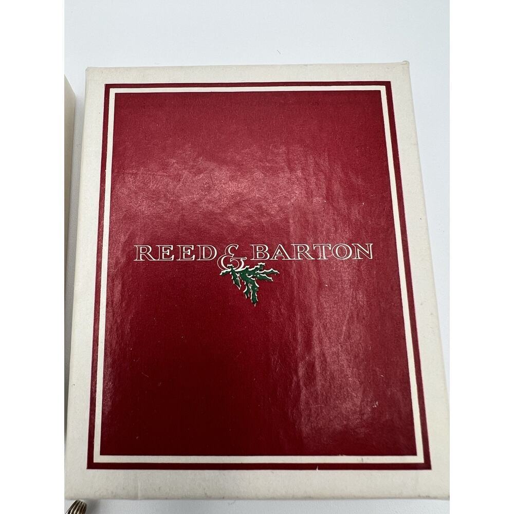 Vtg Retired Limited Edition 1975 Reed & Barton Sterling Silver Christmas Cross - Picture 4 of 6